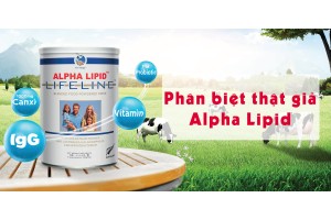 Cách Phân Biệt Sữa Non Alpha Lipid Thật Và Giả Chính Xác 100% Ít Người Biết