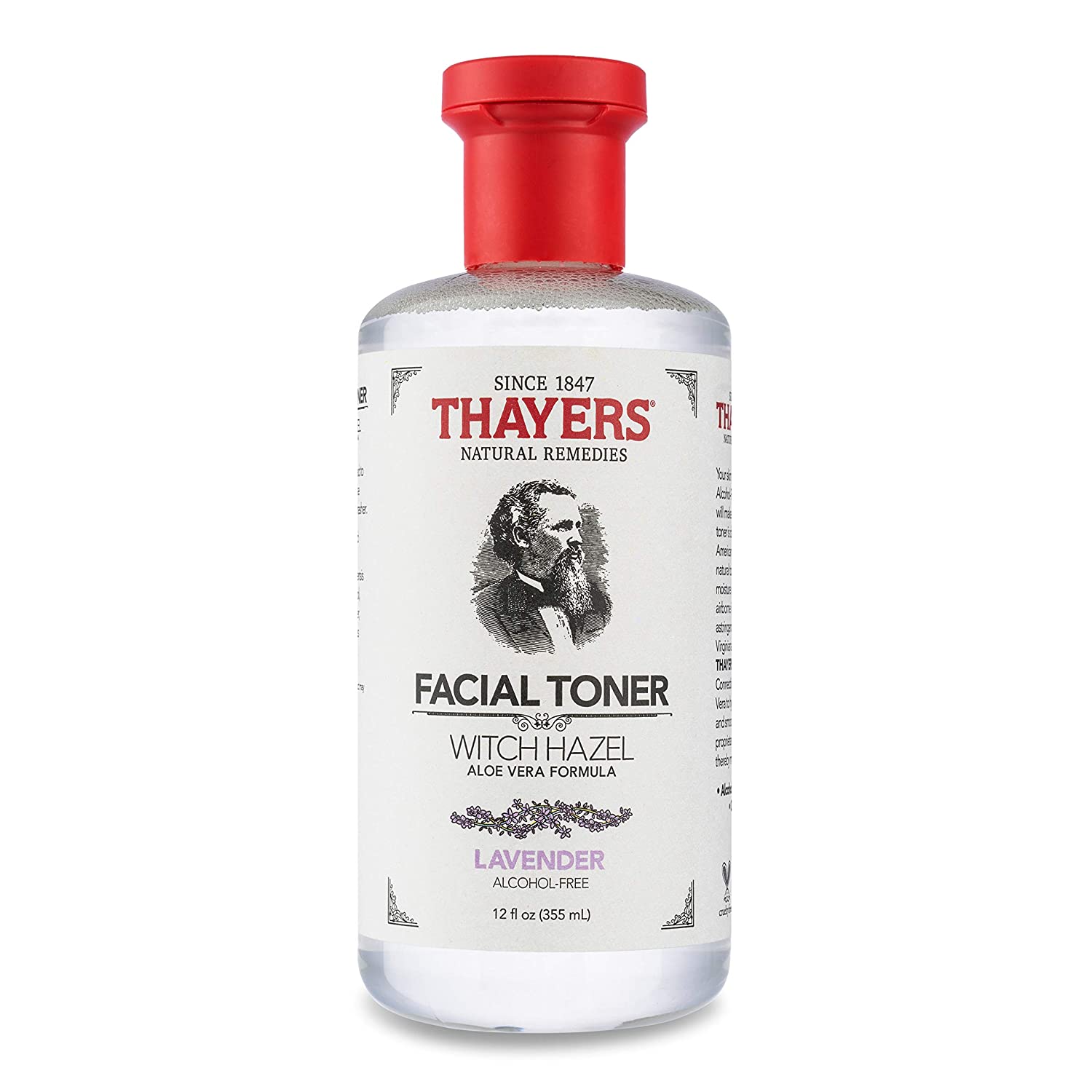 Nước hoa hồng Thayers không cồn dưỡng da ẩm mượt cho da khô Rose Petal Facial Toner 89ml