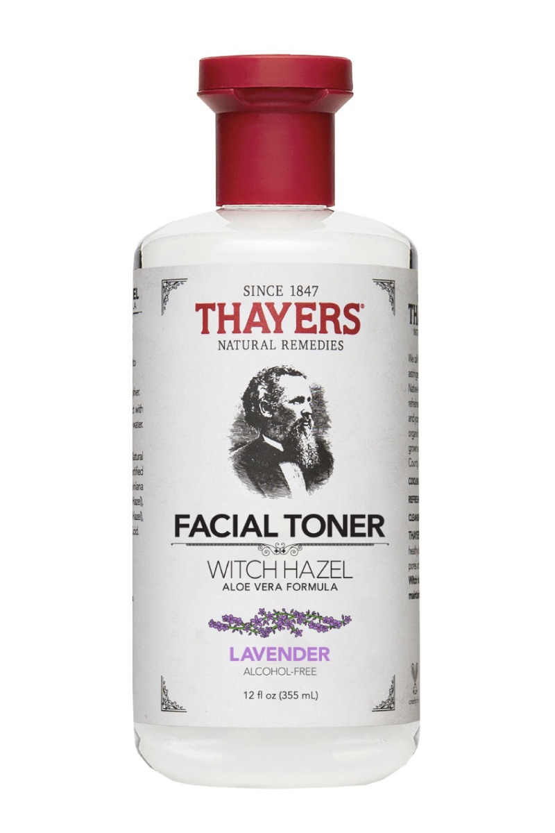 Nước hoa hồng Thayers không cồn giảm mụn kháng viêm cho da dầu mụn Lavender Facial Toner 89ml