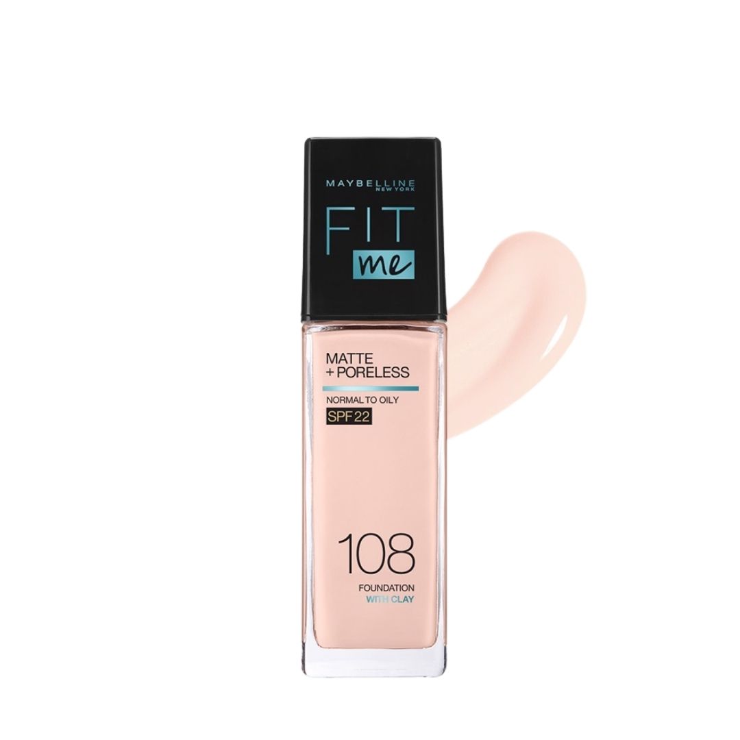 Kem Nền Maybelline Chống Nắng Kiềm Dầu Số #108 Light Porcelain 30ml