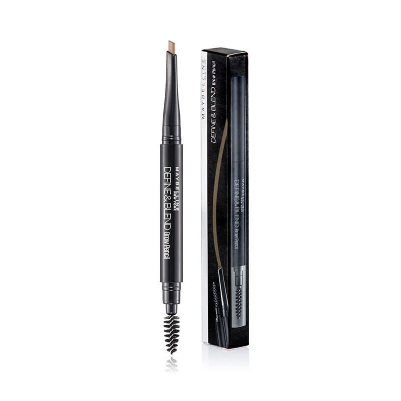 Chì Kẻ Mày Maybelline 2 Đầu Define & Blend Brow Pencil Light Brown Màu Nâu Sáng 0.16g