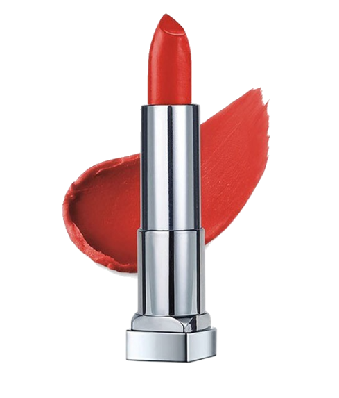 Son Lì Maybelline Color Sensational Powder Matte MRD08 607 Red Dy Red Màu Đỏ Cam Lâu Trôi, Lì Siêu Mịn 3.9g