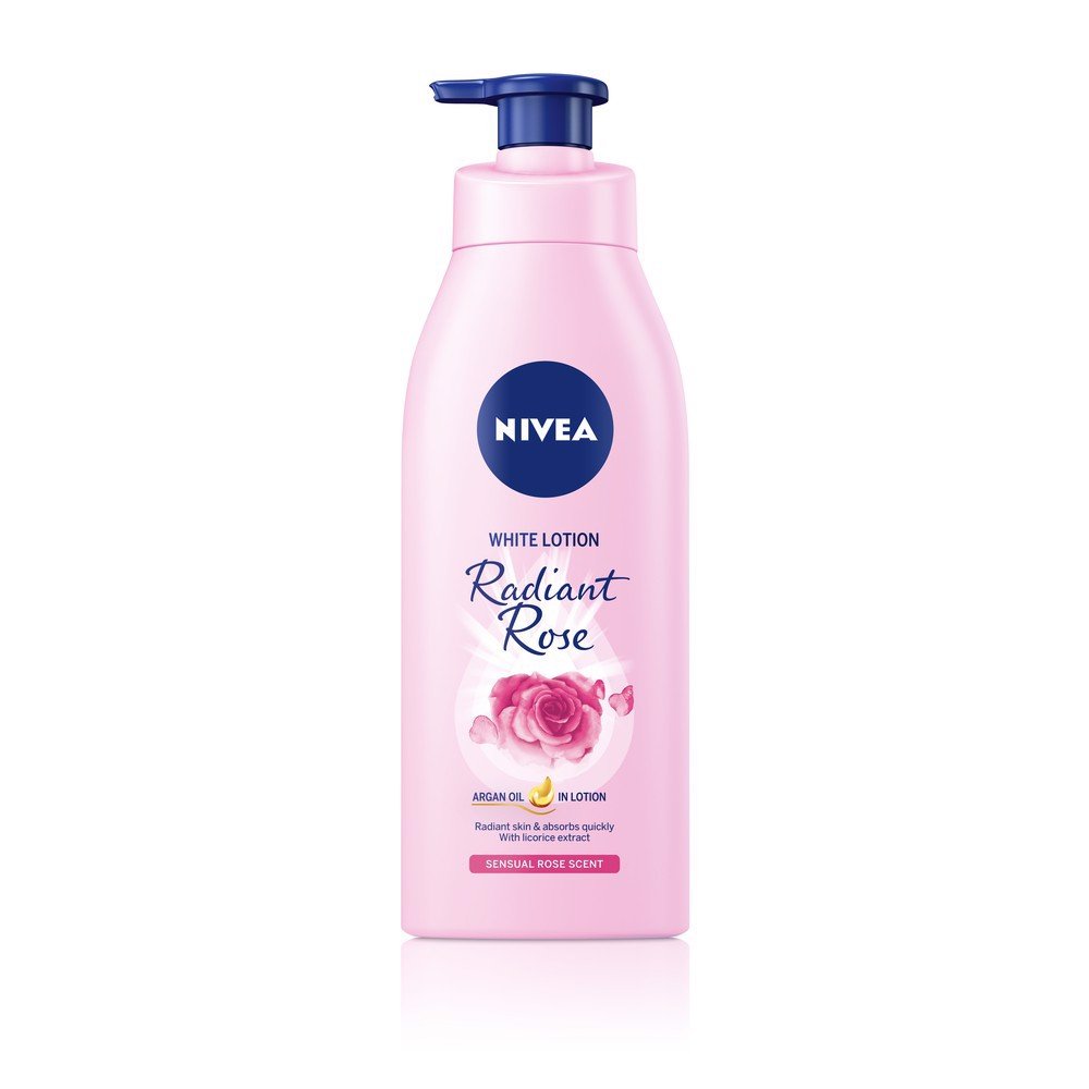 Sữa Dưỡng Thể Trắng Da Nivea Hương Hoa Hồng Bổ Sung Tinh Dầu Argan 200ml