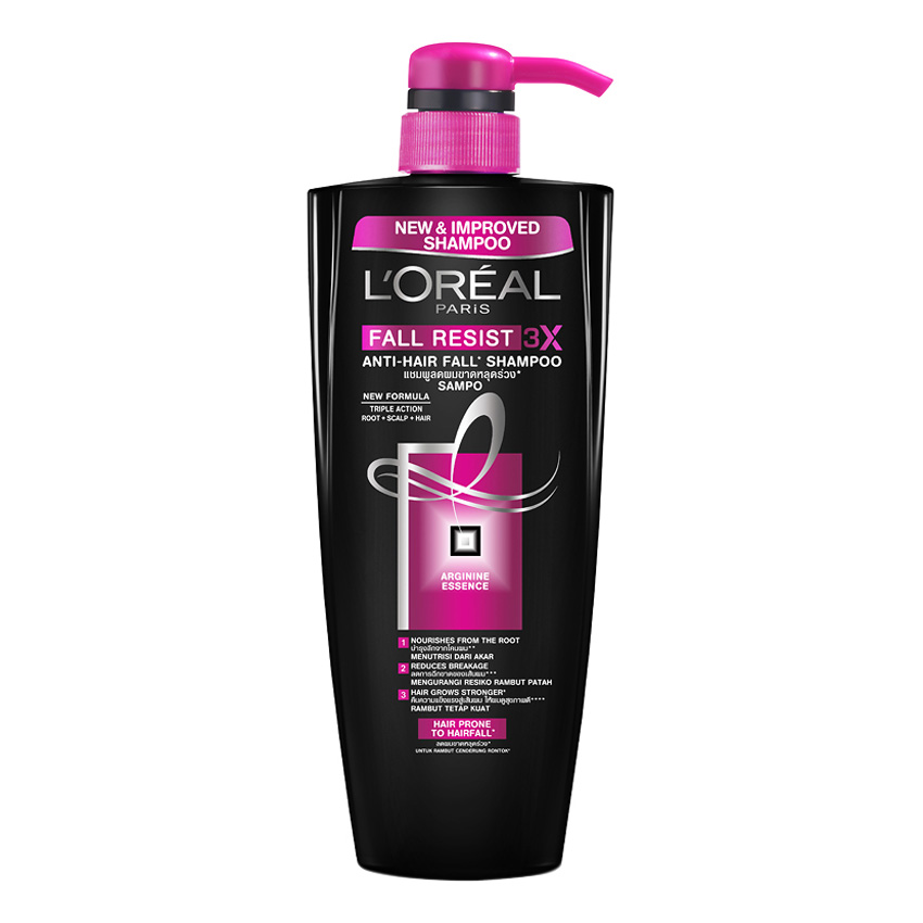 Dầu Gội L'Oreal Ngăn Tóc Gãy Rụng Elseve Fall Resist 3X Anti-Hairfall Shampoo 650ml