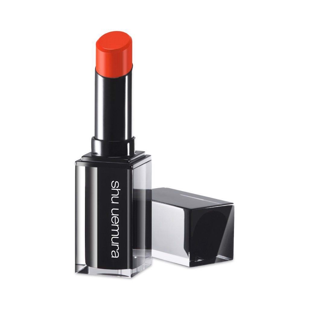 Son Lì Shu Uemura Rouge Unlimited Matte Lâu Trôi Màu OR550 Cam Đỏ 3g