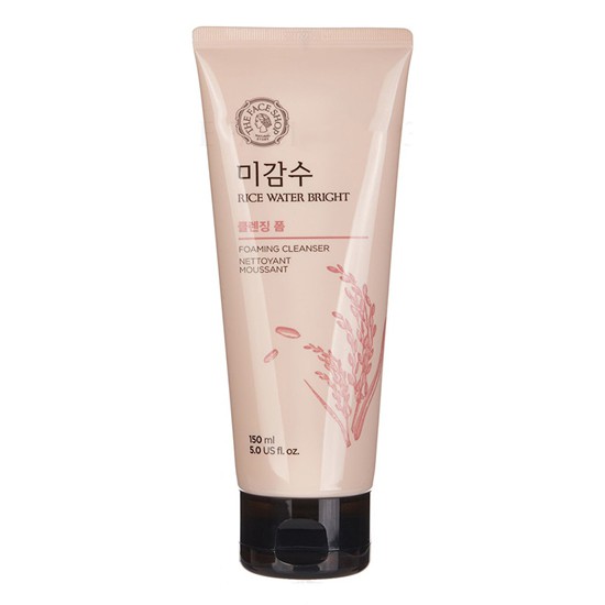 Sữa Rửa Mặt Trắng Da The Face Shop Rice Water Bright Rice Bran Cleansing Foam 150ml