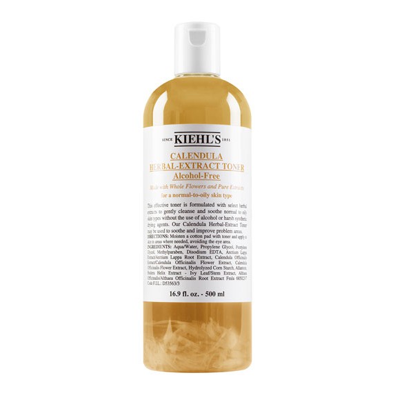 Nước Hoa Hồng Hoa Cúc Kiehl's Calendula Herbal Extract Toner Alcohol-Free 500ml