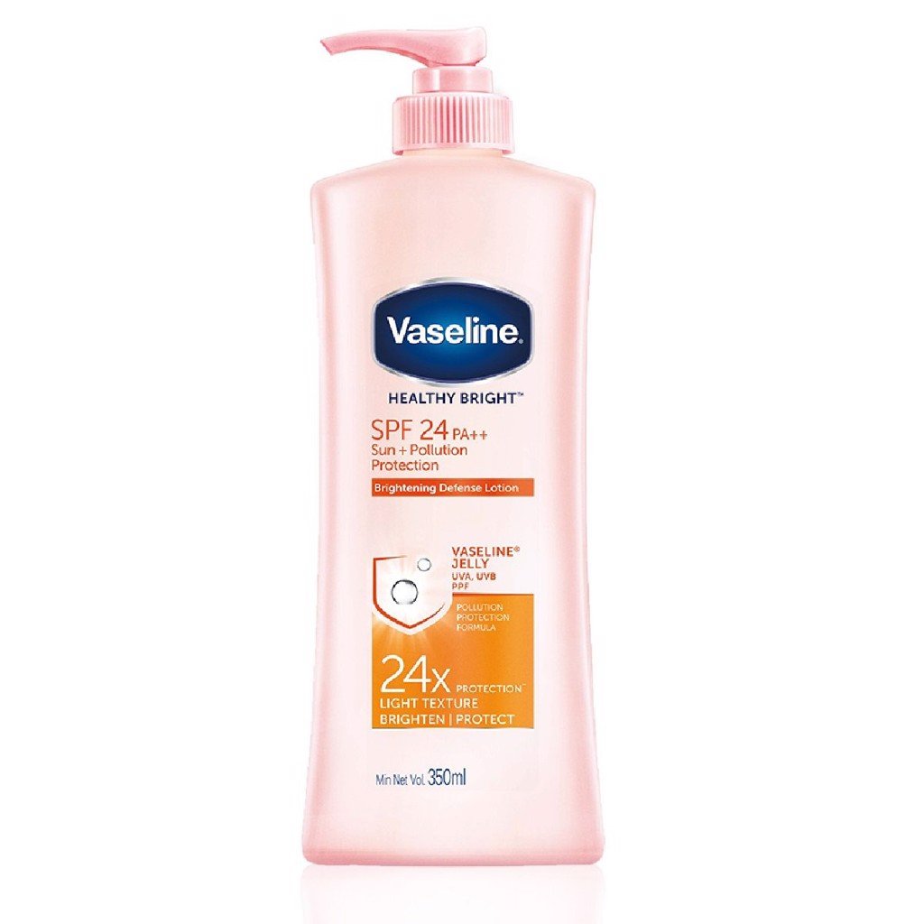 Sữa Dưỡng Thể Vaseline Trắng Da Chống Nắng SPF 24 PA++ 350ml