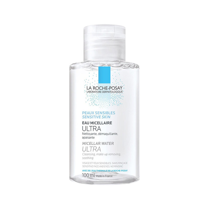 Nước Tẩy Trang La Roche-Posay Cho Da Nhạy Cảm Không Cồn An Toàn Cho Da mặt-Mắt-Môi Micellar Water Ultra Sensitive Skin 100ml