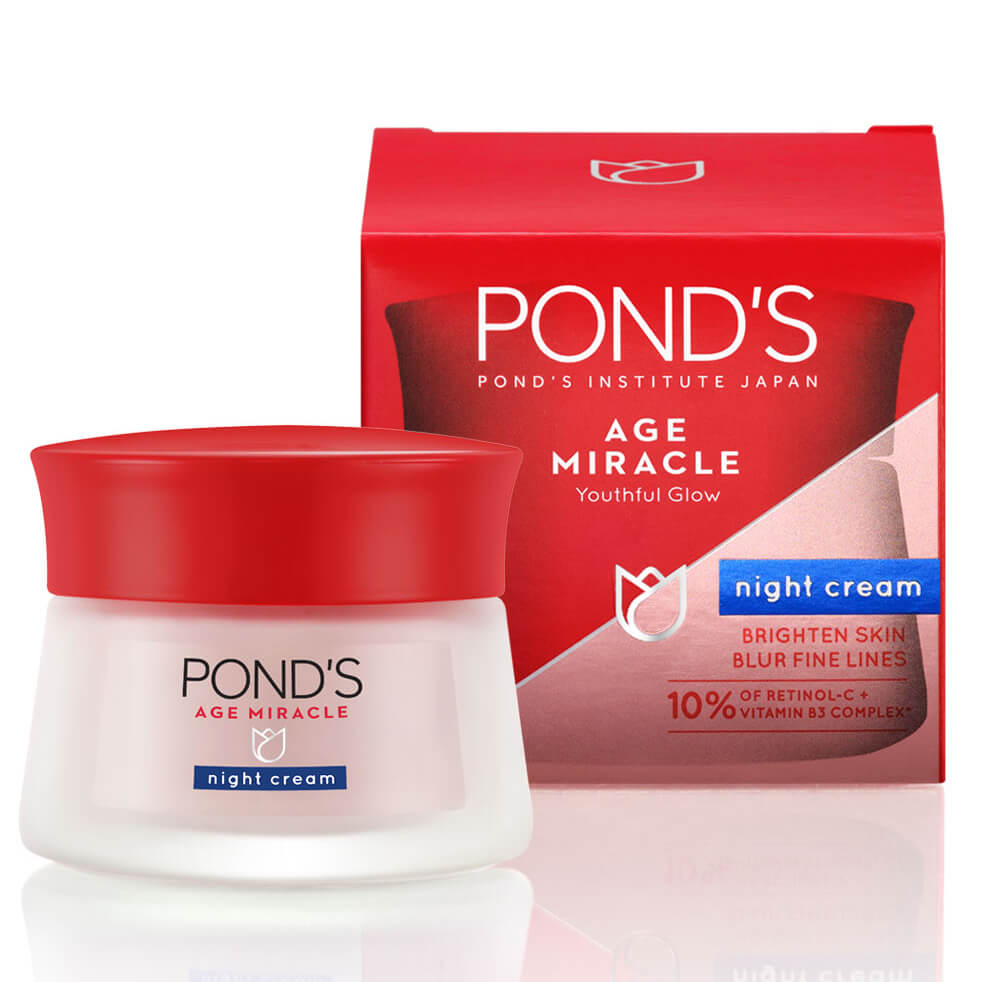 Kem Dưỡng Da Pond's Ban Đêm Chống Lão Hoá 50g