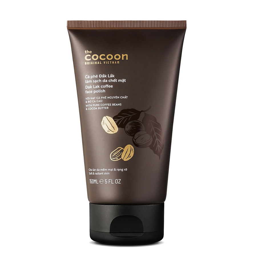 Tẩy Tế Bào Chết Da Mặt Cocoon Từ Cà Phê Làm Sạch Sâu Cho Mọi Loại Da 150ml