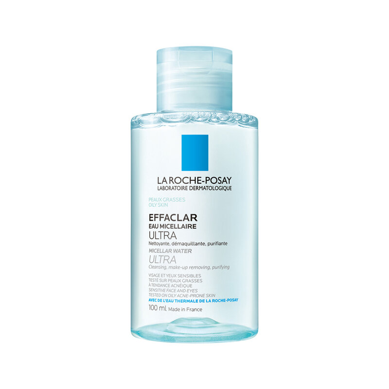 Nước Tẩy Trang La Roche-Posay Không Cồn Cho Da Dầu Mụn Nhạy Cảm 100ml