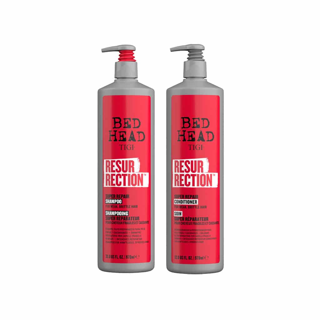 Cặp Dầu Gội Xả Tigi Đỏ Bed Head Phục Hồi Tóc Hư Tổn 970ml