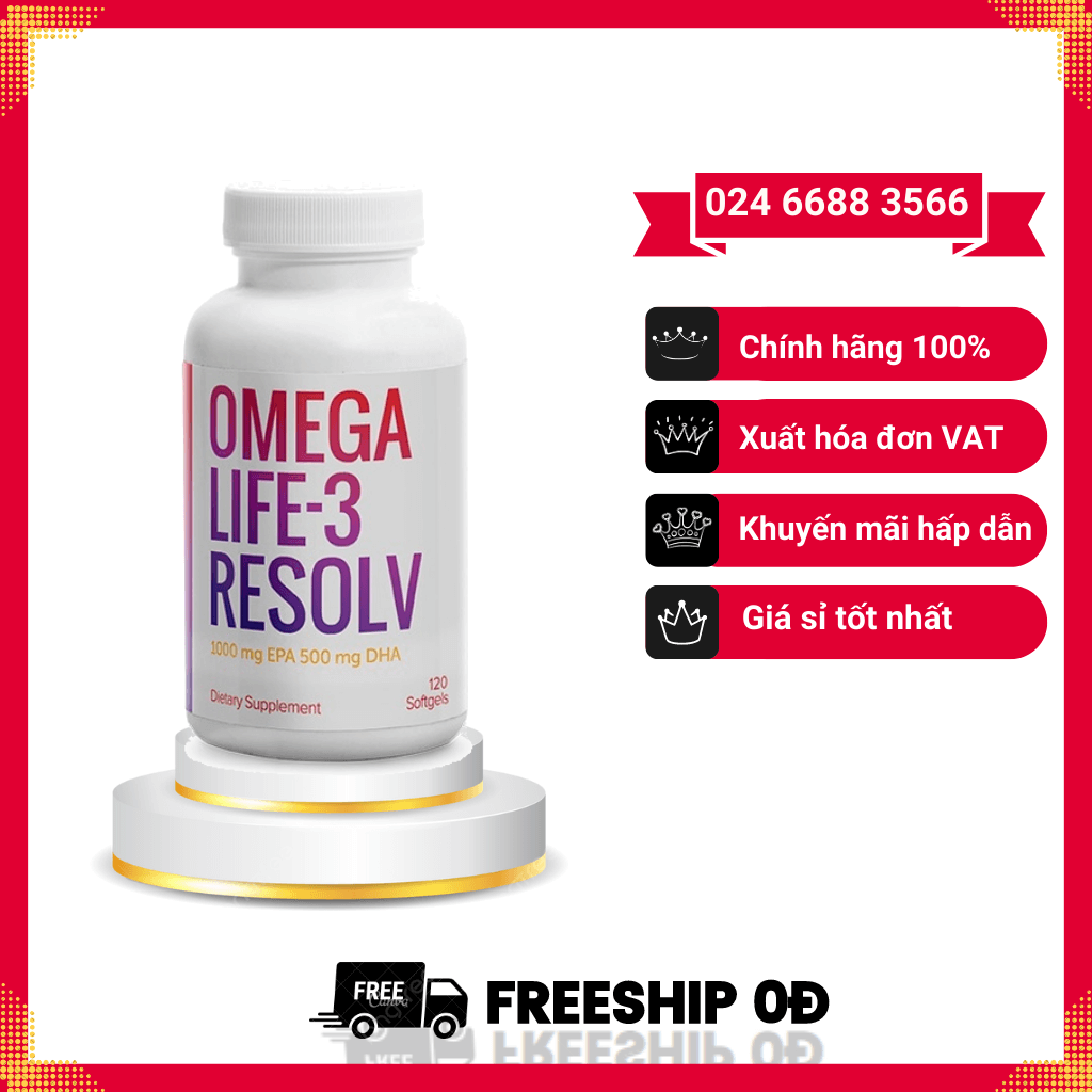 Omega 3 Unicity Phòng Ngừa Bệnh Tim Mạch - Tăng Cường Thị Lực