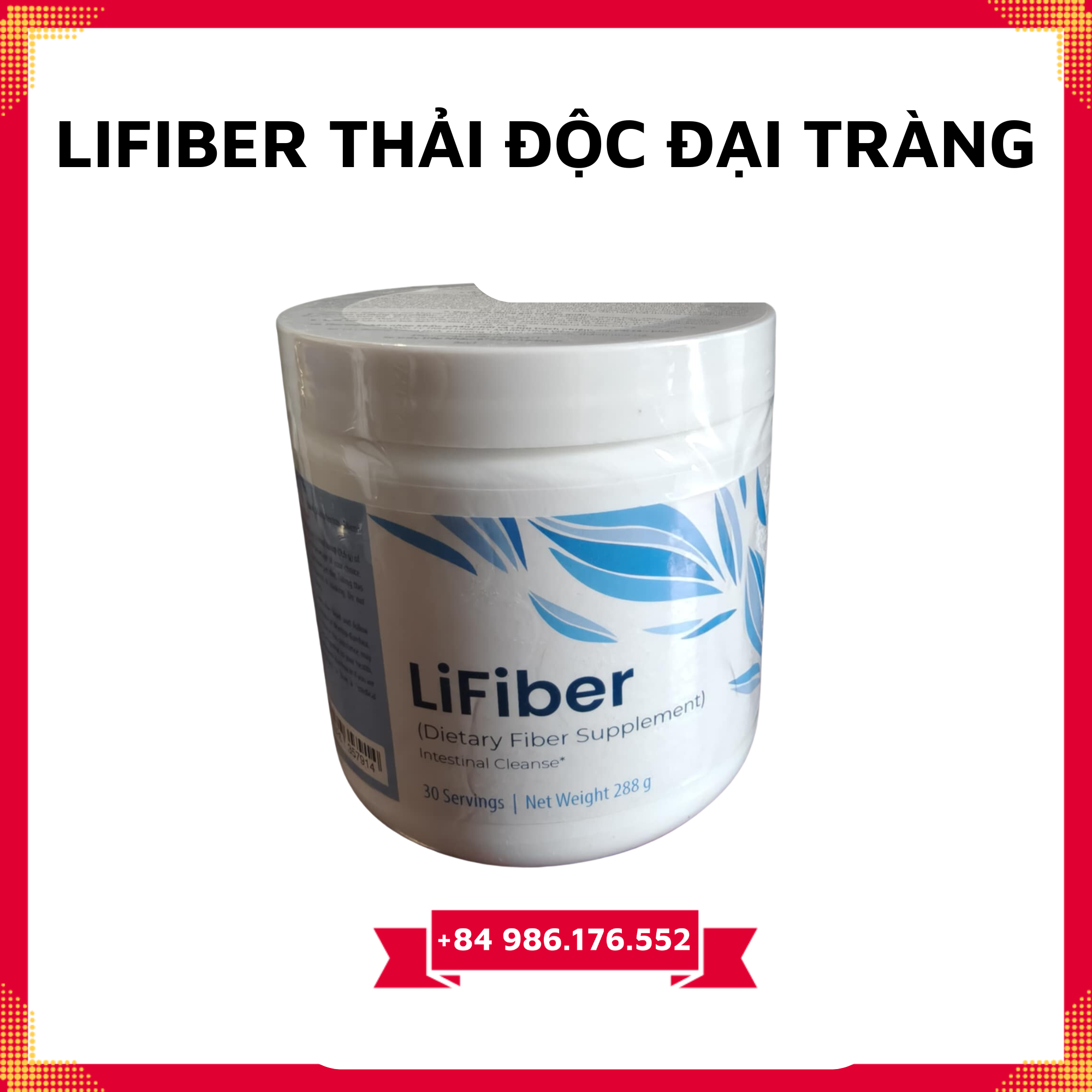 Chất xơ Lifiber Unicity Thải Độc Đại Tràng