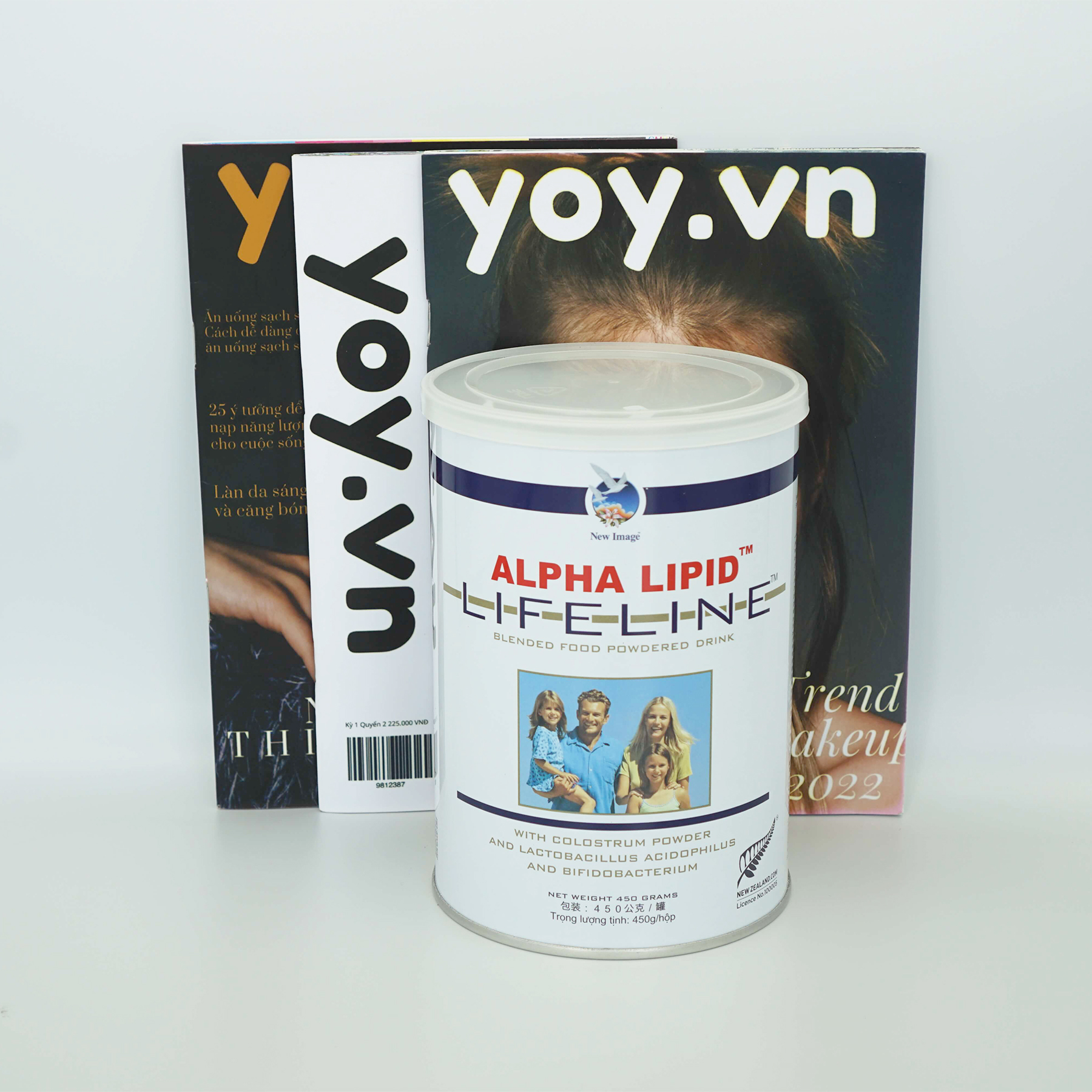 Sữa Non Alpha Lipid Lifeline Nhập Khẩu New Zealand 450g giá sỉ kèm phiếu giao hàng date mới nhất