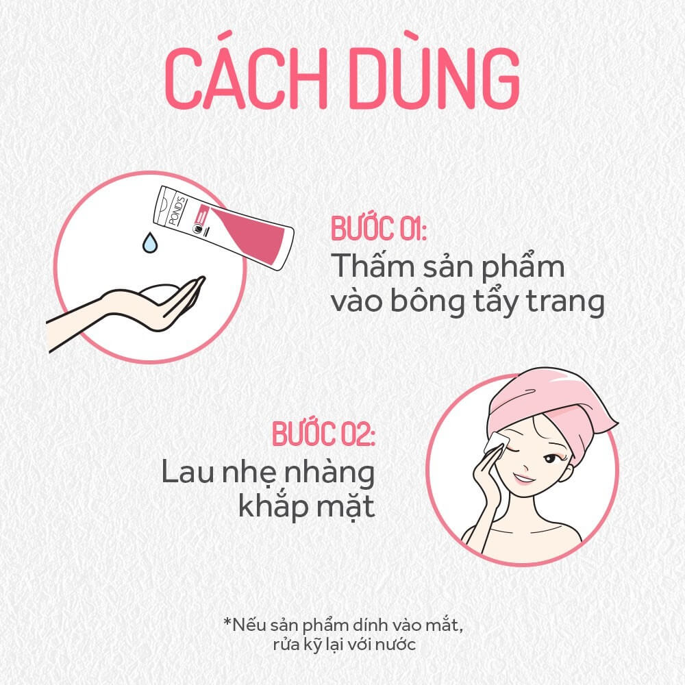 Các Cách Sử Dụng Nước Hoa Hồng Pond's Hiệu Quả