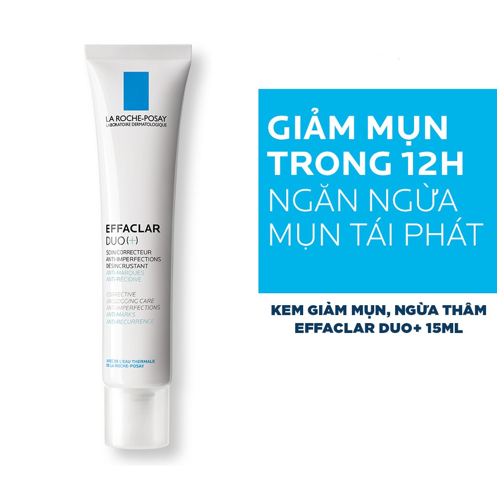 Kem trị mụn La Roche-Posay 15ml: Bí quyết chăm sóc da mụn hiệu quả