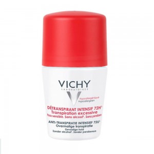 Lăn Khử Mùi Vichy Đỏ Không Mùi 50ml