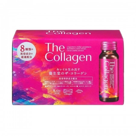 Nước Uống The Collagen Shiseido Giúp Đẹp Da Chống Lão Hoá 50ml Nhật Bản (Hộp 10 chai)