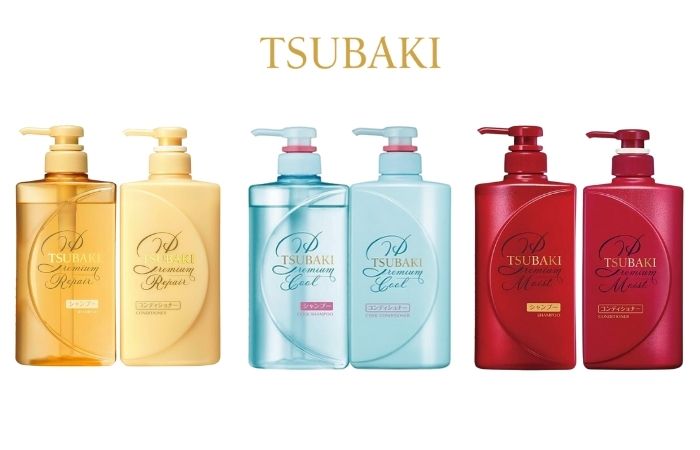 Bộ dầu gội xả Tsubaki Premium cao cấp mới
