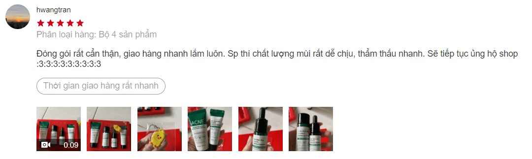 Bộ Kit Some By Mi trị mụn review