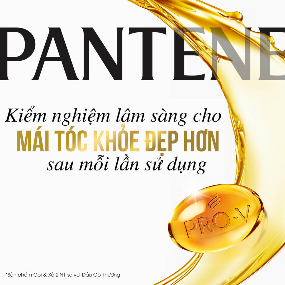 Dầu gội xả Pantene 2 In 1 Shampoo & Conditioner công nghệ mới