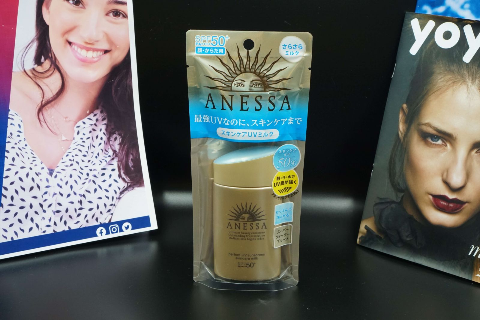Kem chống nắng Anessa Perfect UV Sunscreen Skincare Milk dạng sữa lỏng