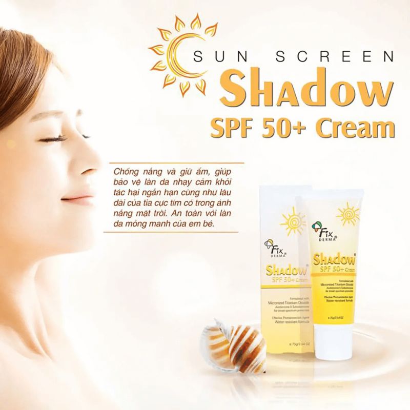 Kem chống nắng Fixderma Shadow SPF 50