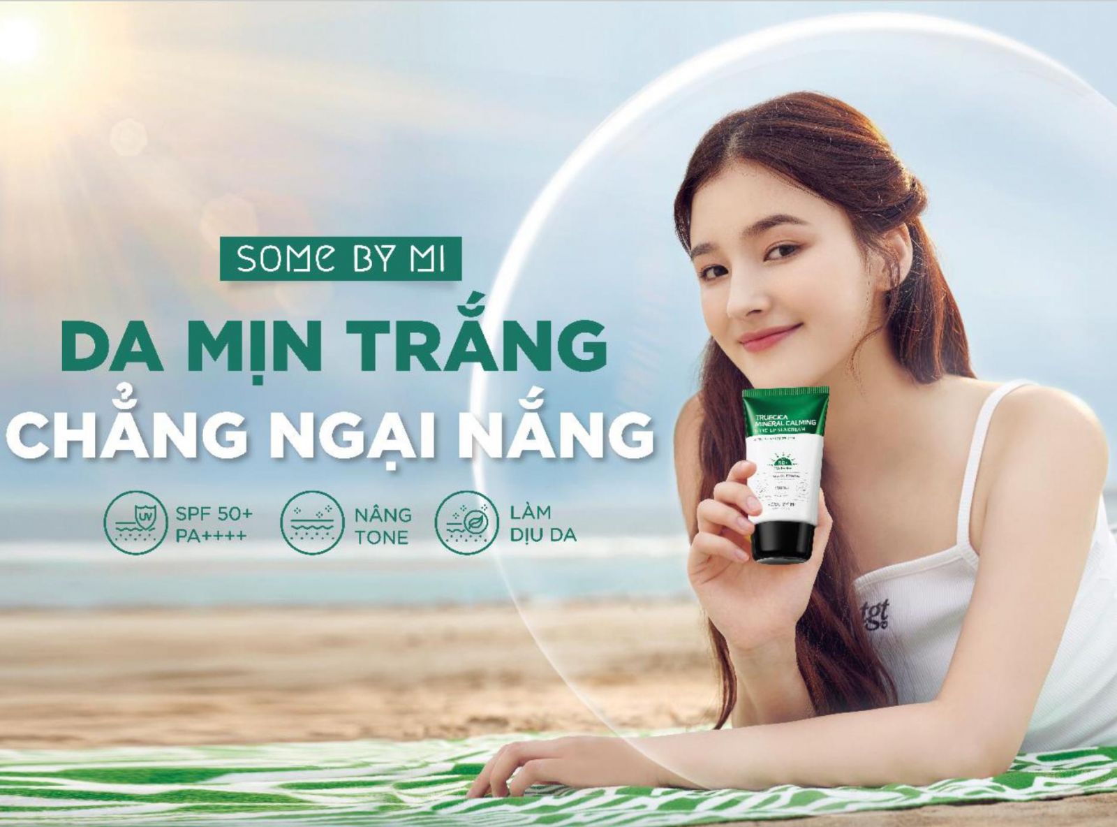 Kem chống nắng Some By Mi chống lại đến 98% tác động từ tia UV