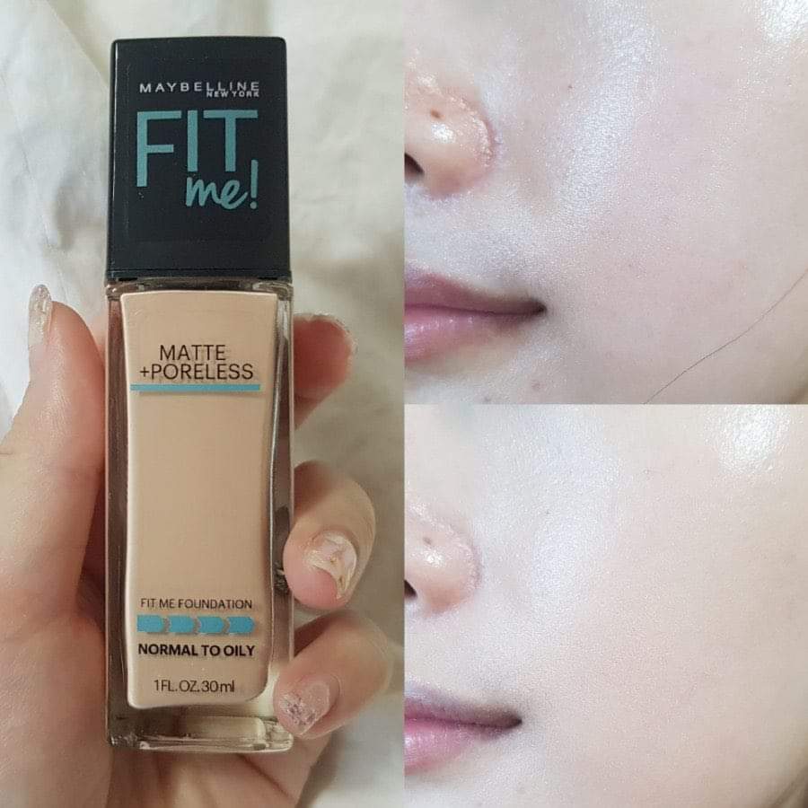Review kem nền Maybelline Fit Me