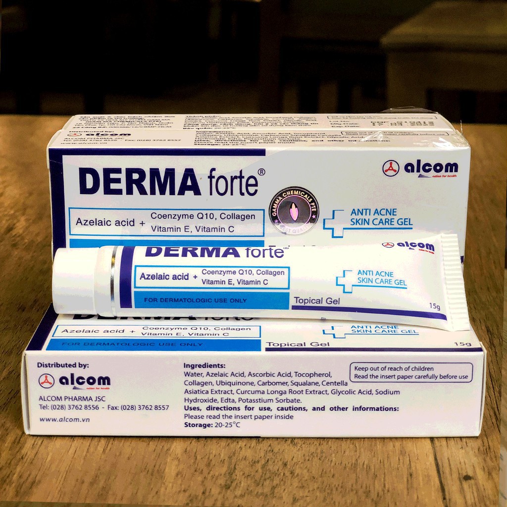 kem Derma Forte 15g trị mụn hiệu quả