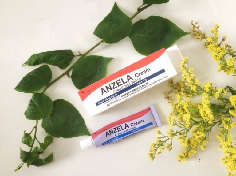 Thành phần đặc trị mụn và dưỡng da của kem Anzela