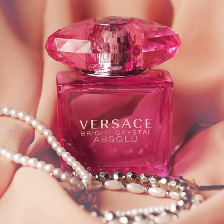 Nước hoa Versace hồng đậm Bright Crystal Absolu EDP nữ tính ngọt ngào