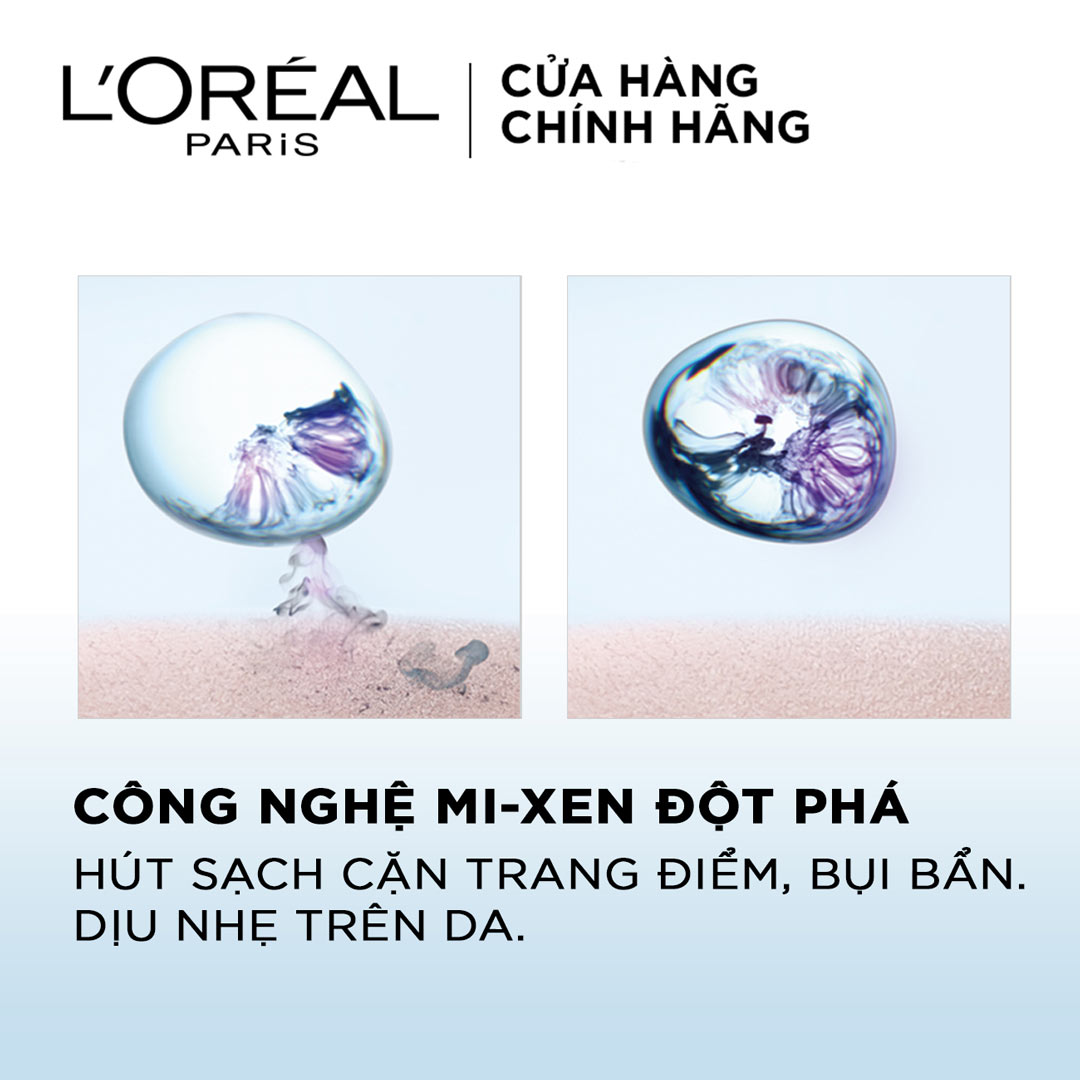 Dòng sản phẩm Nước Tẩy Trang L'Oréal Paris 