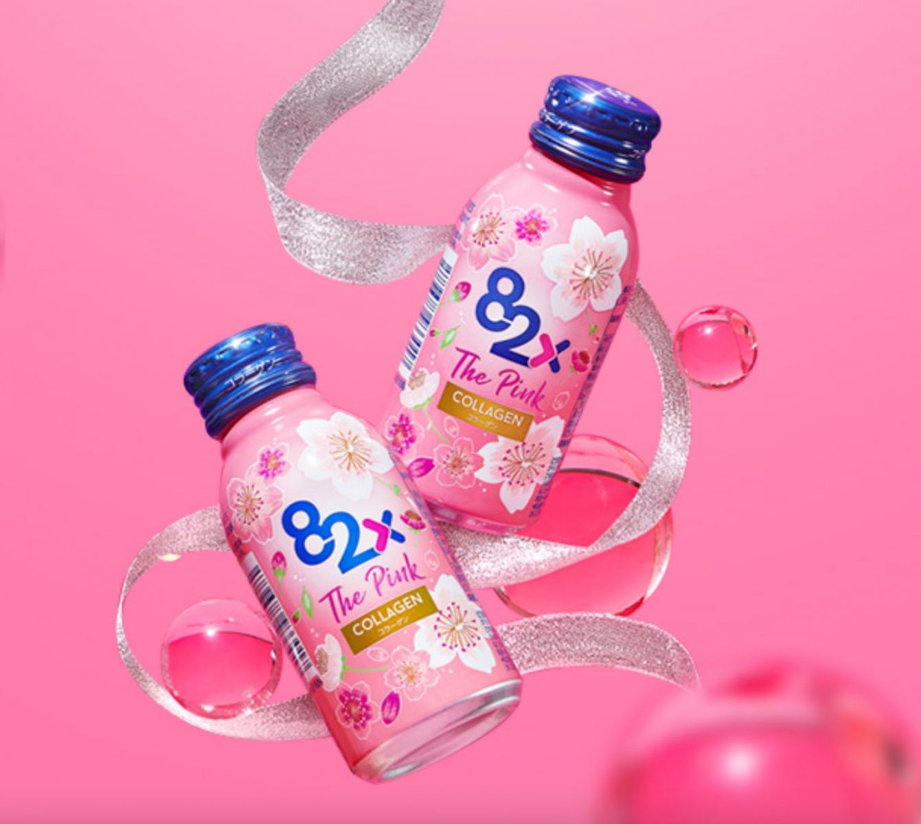 nước uống collagen 82x the pink bí quyết dưỡng nhan của phụ nữ nhật