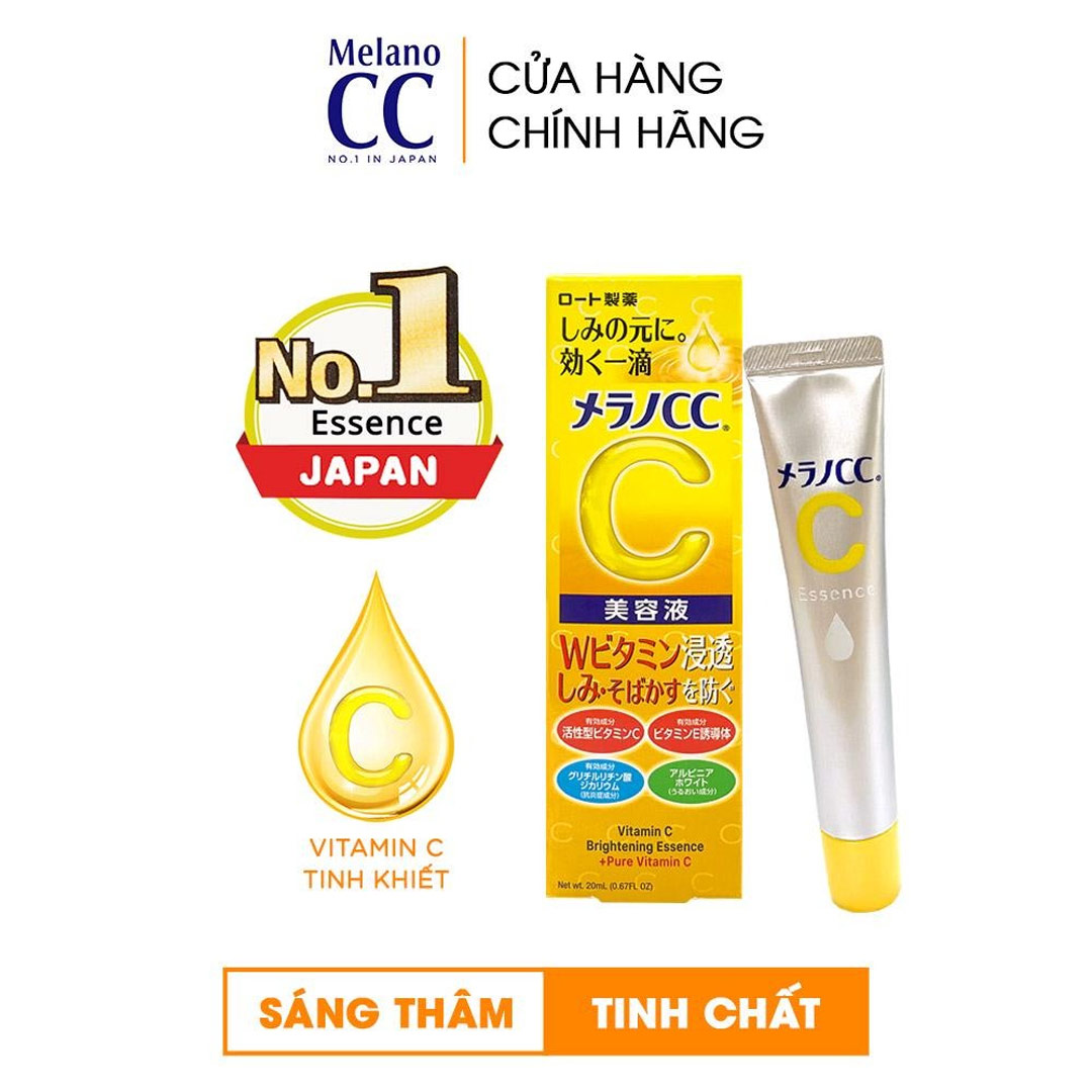 Serum Melano CC Vitamin C Brightening Essence trị thâm nám Nhật Bản