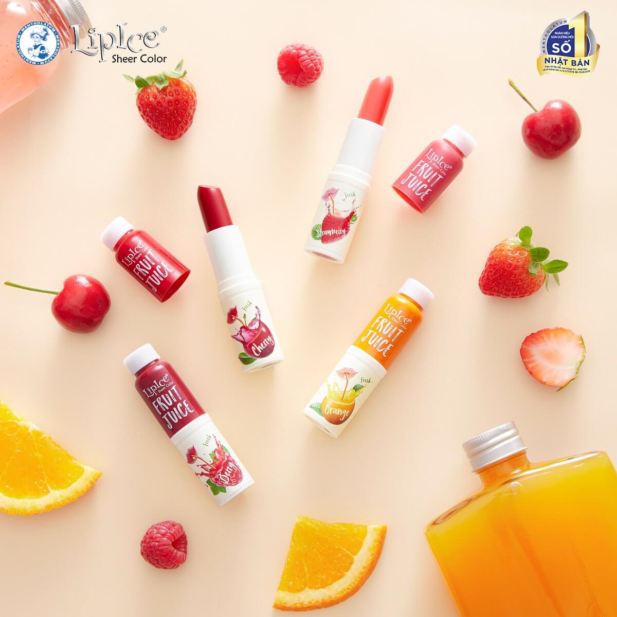 Son dưỡng LipIce Sheer Color Fruit Juice chính hãng