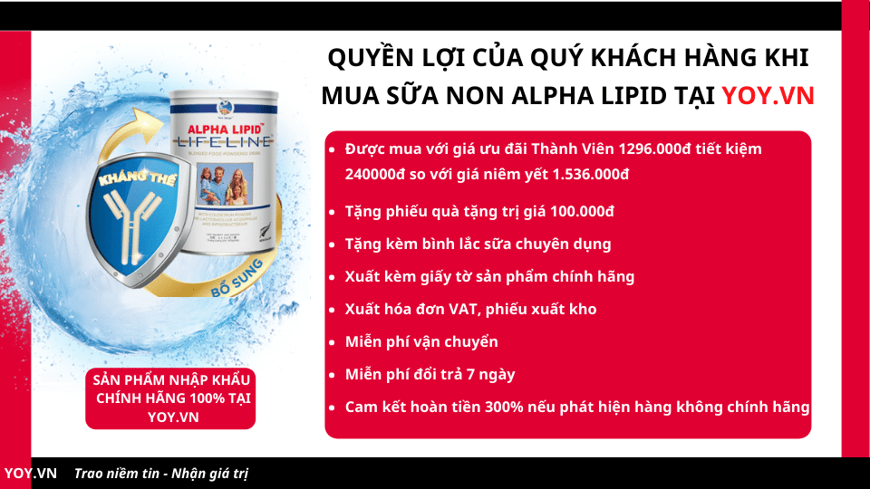 Mua sữa non alpha lipid life line 450g ở đâu chính hãng?