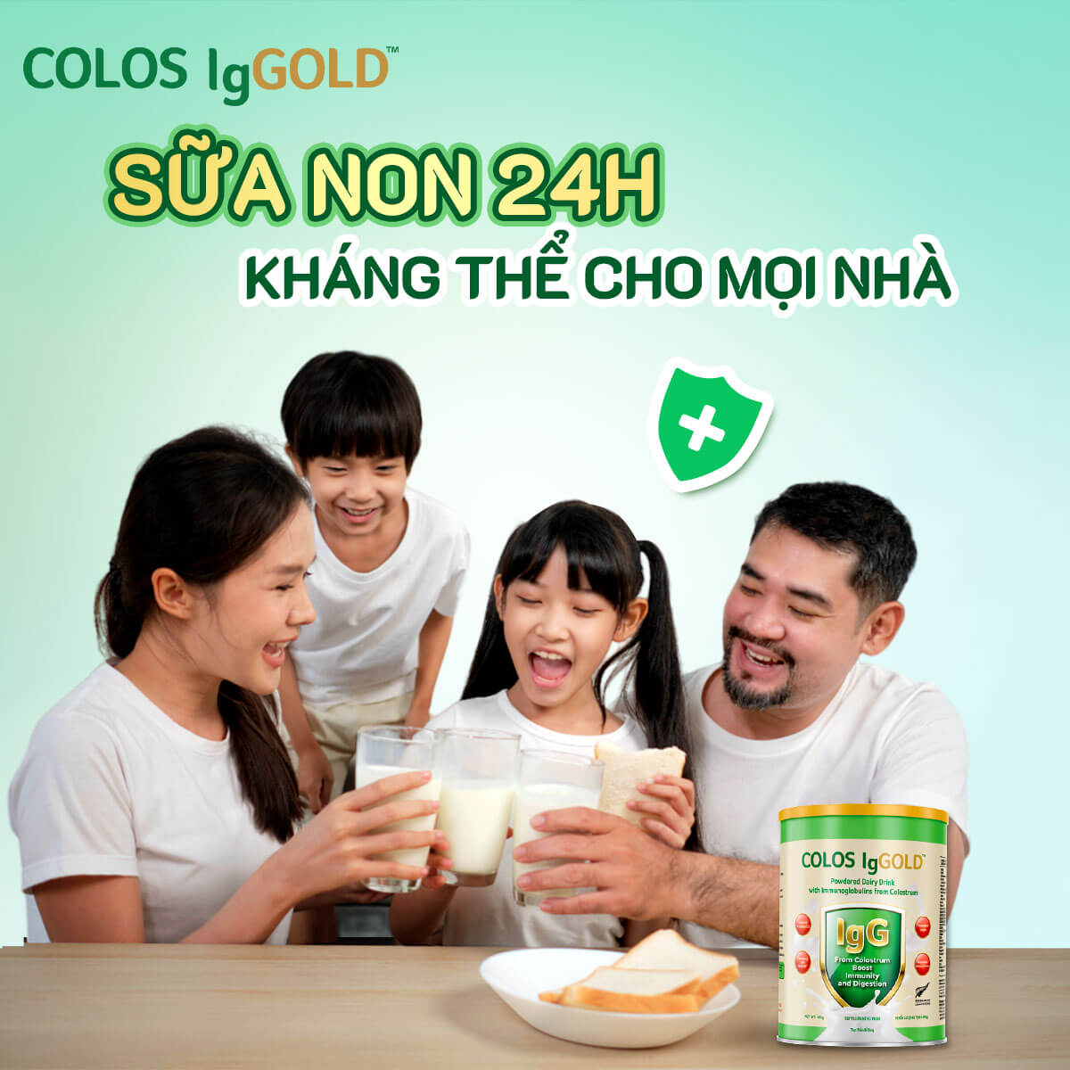 Hướng dẫn sử dụng sữa non Colos IgGold