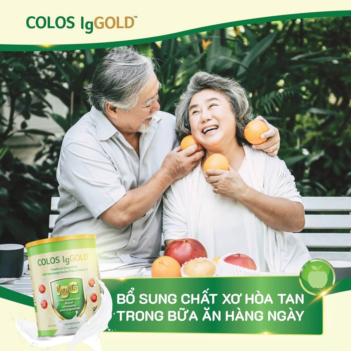 Thông số sữa non COLOS IgGOLD