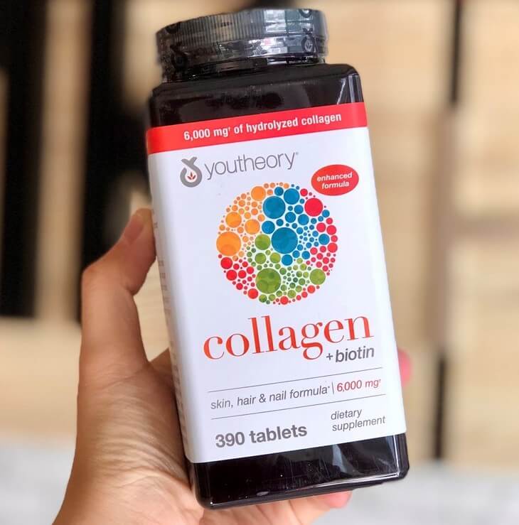 Viên uống Collagen Biotin